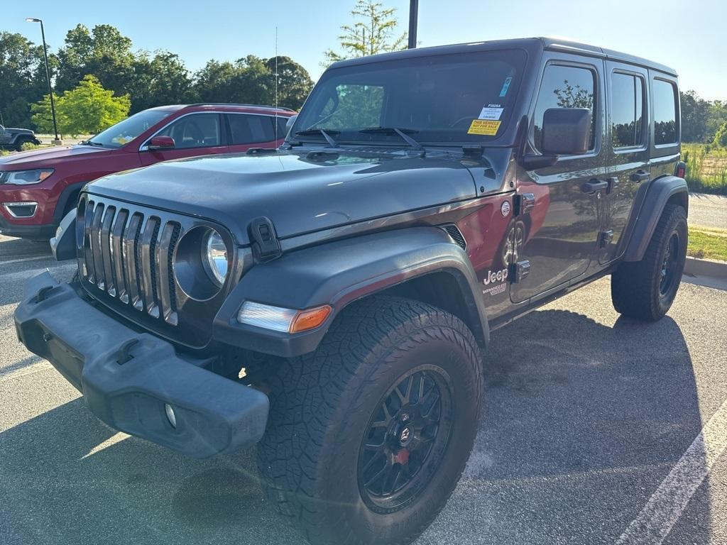 used 2020 Jeep Wrangler Unlimited car, priced at $20,000