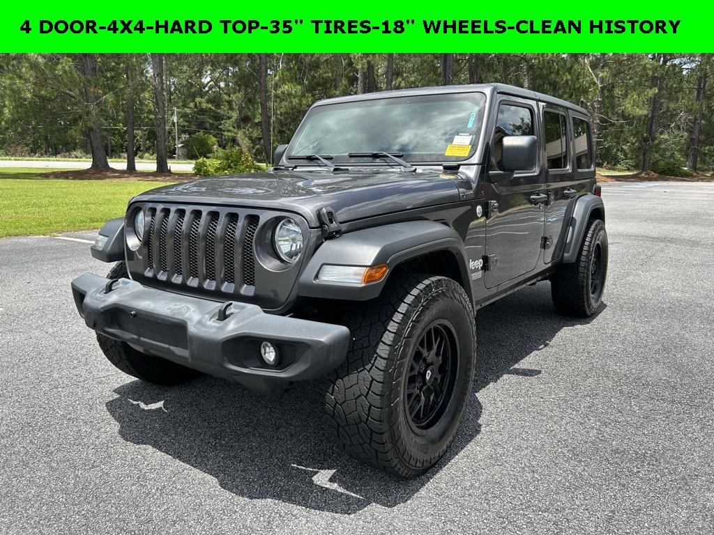 used 2020 Jeep Wrangler Unlimited car, priced at $21,377