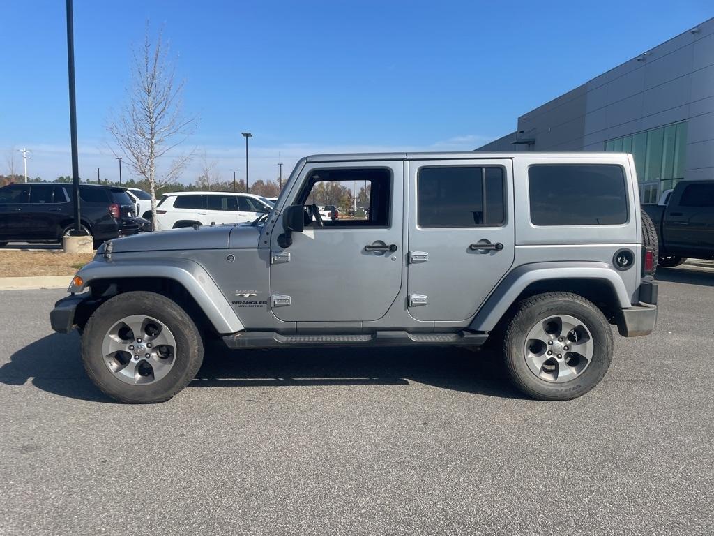 used 2017 Jeep Wrangler Unlimited car, priced at $18,290