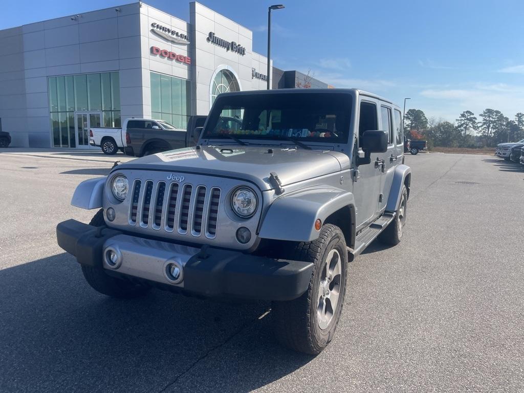 used 2017 Jeep Wrangler Unlimited car, priced at $18,290