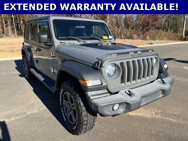 used 2018 Jeep Wrangler Unlimited car, priced at $22,377