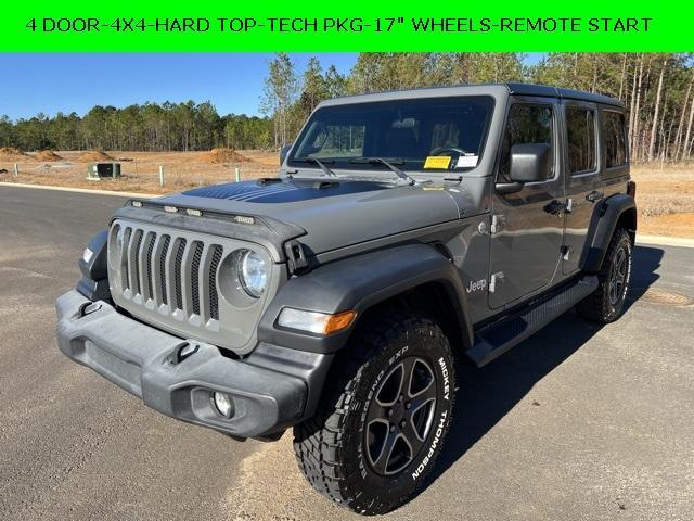 used 2018 Jeep Wrangler Unlimited car, priced at $22,377