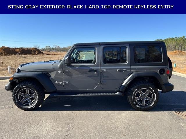 used 2018 Jeep Wrangler Unlimited car, priced at $22,377