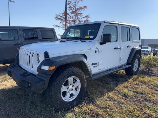 used 2021 Jeep Wrangler Unlimited car, priced at $31,619