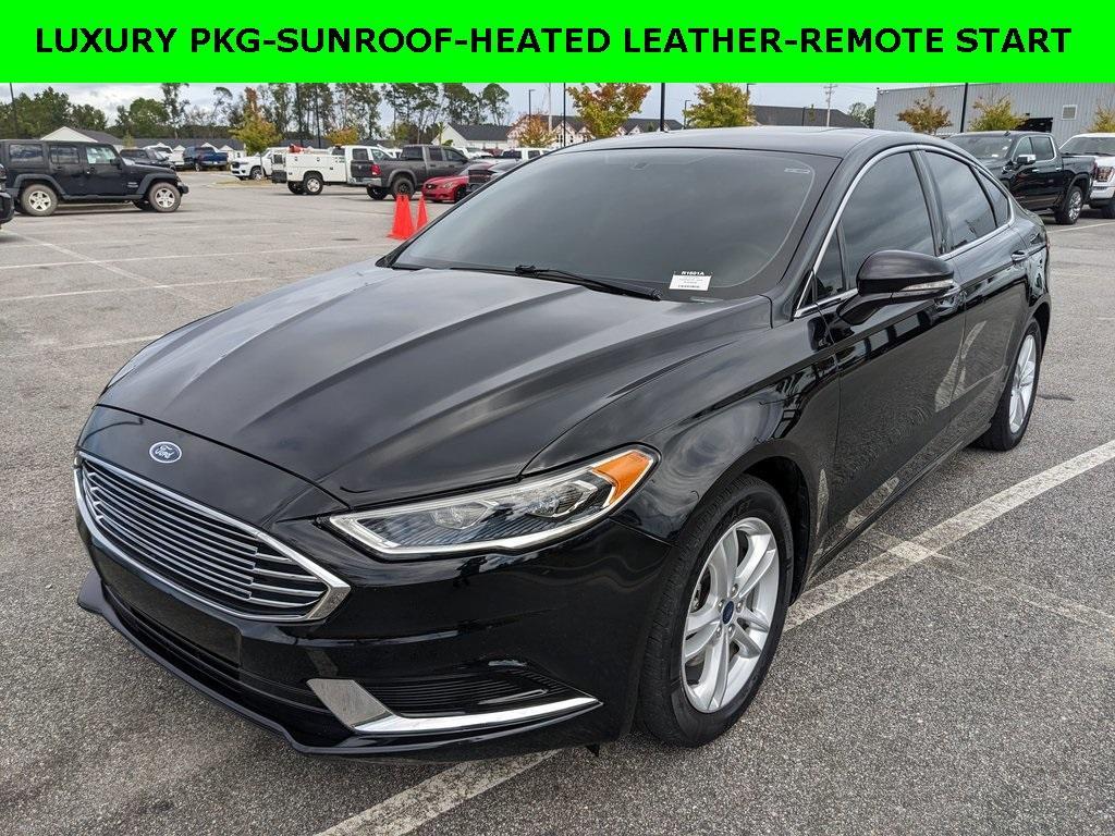 used 2018 Ford Fusion car, priced at $9,892
