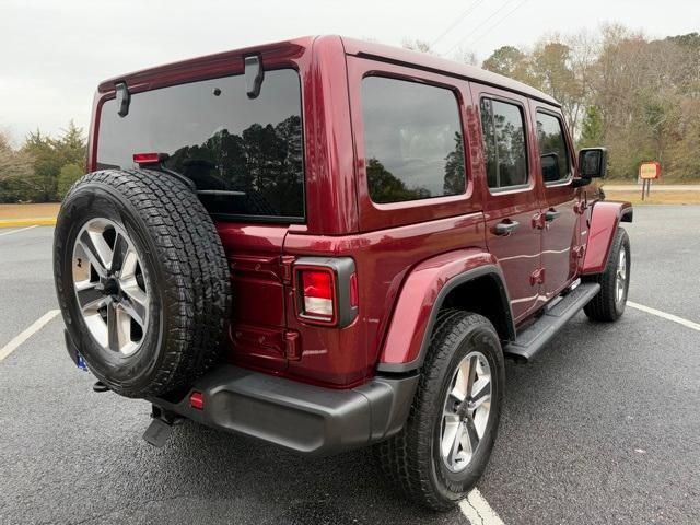 used 2021 Jeep Wrangler Unlimited car, priced at $31,777