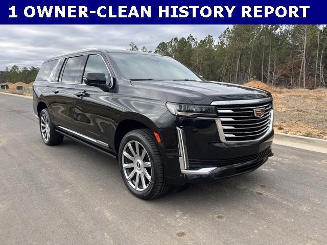 used 2023 Cadillac Escalade ESV car, priced at $74,277