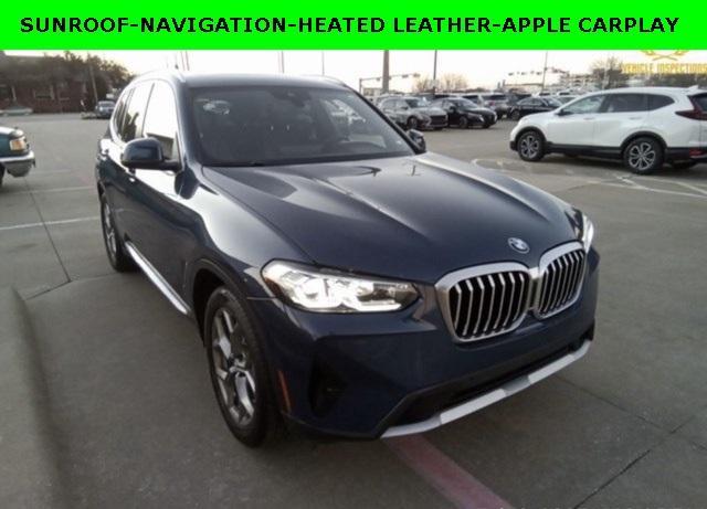 used 2022 BMW X3 car, priced at $30,000