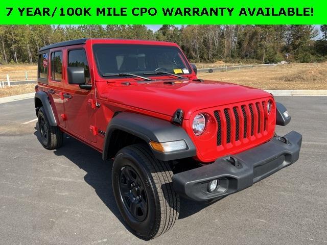 used 2023 Jeep Wrangler car, priced at $33,993