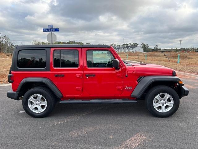 used 2020 Jeep Wrangler Unlimited car, priced at $29,852