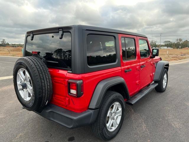 used 2020 Jeep Wrangler Unlimited car, priced at $29,852