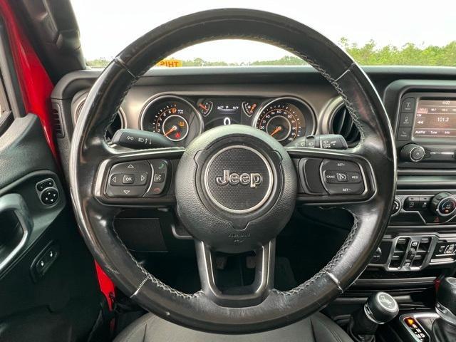 used 2020 Jeep Wrangler Unlimited car, priced at $29,852