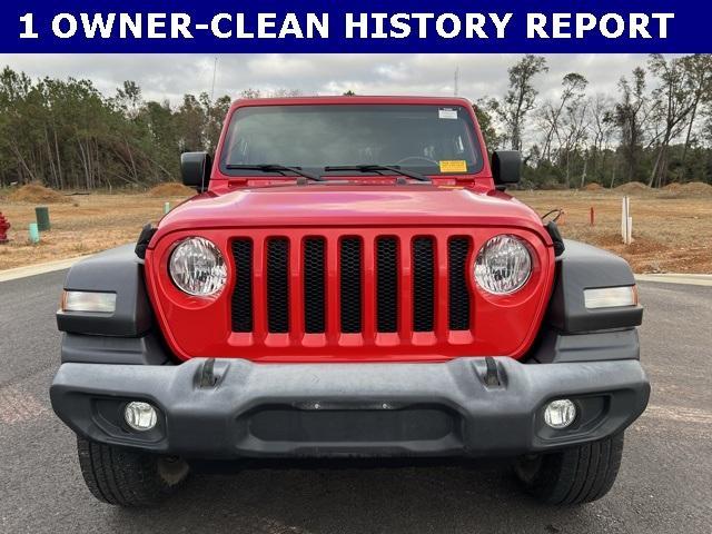 used 2020 Jeep Wrangler Unlimited car, priced at $29,852