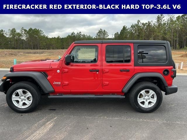 used 2020 Jeep Wrangler Unlimited car, priced at $29,852