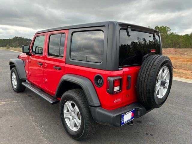 used 2020 Jeep Wrangler Unlimited car, priced at $29,852