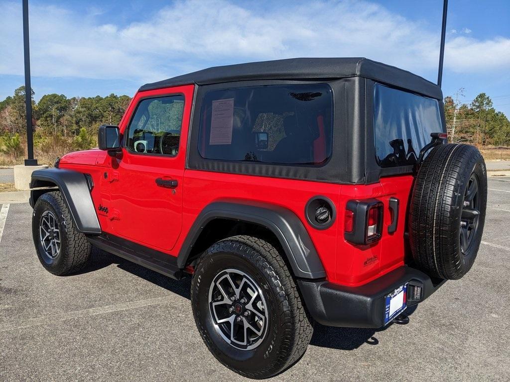 used 2025 Jeep Wrangler car, priced at $33,877