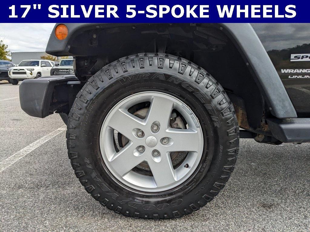 used 2018 Jeep Wrangler JK Unlimited car, priced at $19,877