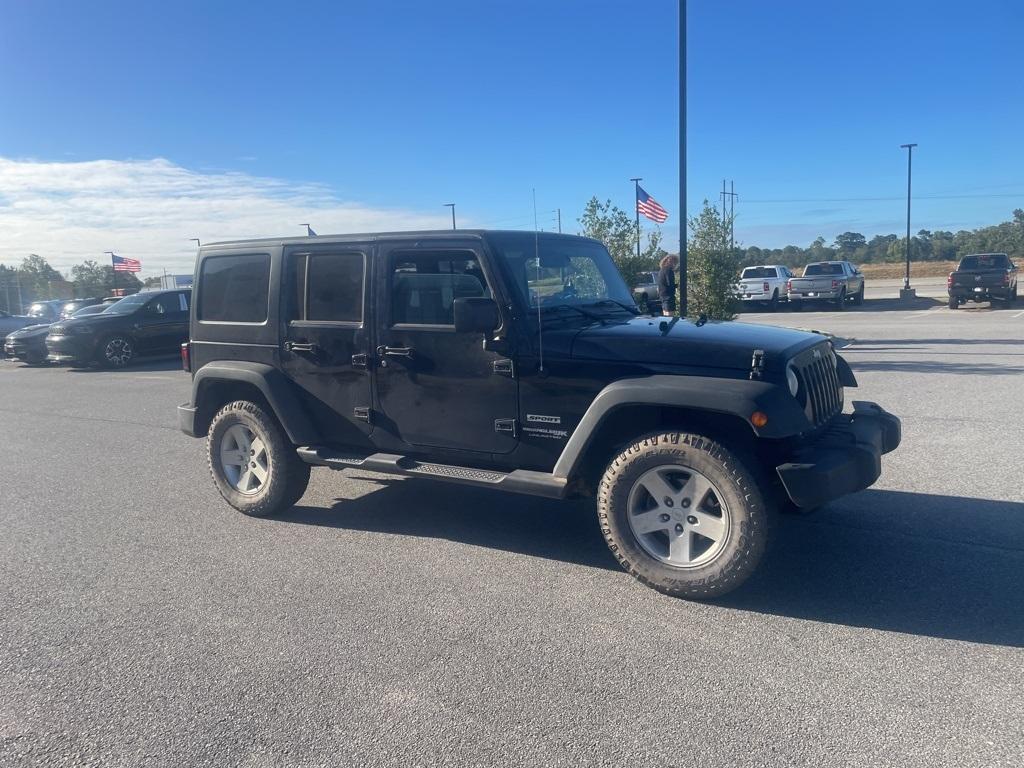 used 2018 Jeep Wrangler JK Unlimited car, priced at $20,999