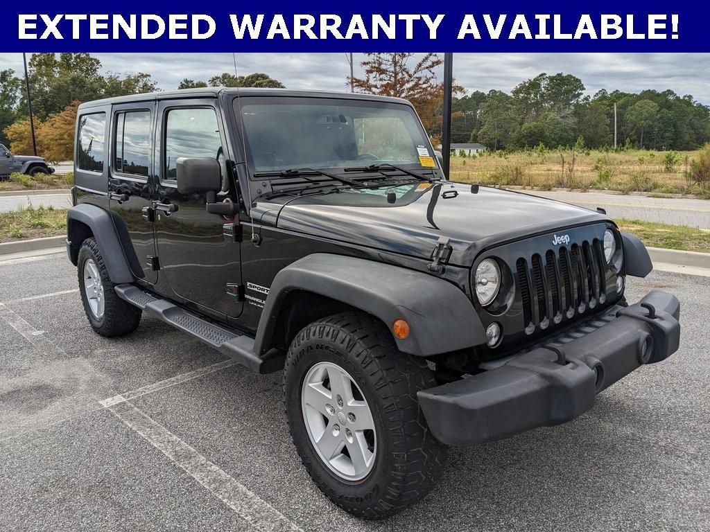 used 2018 Jeep Wrangler JK Unlimited car, priced at $19,877