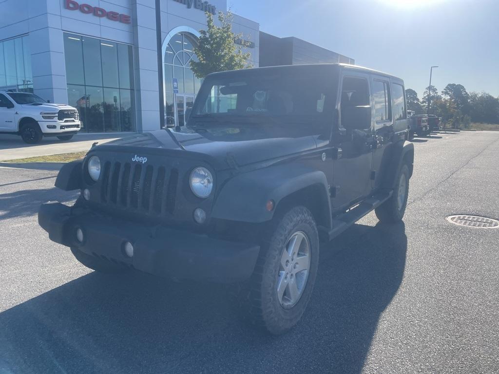 used 2018 Jeep Wrangler JK Unlimited car, priced at $20,999