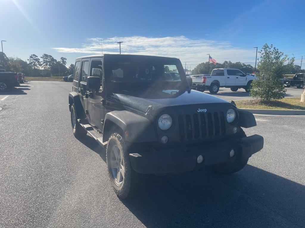 used 2018 Jeep Wrangler JK Unlimited car, priced at $20,999