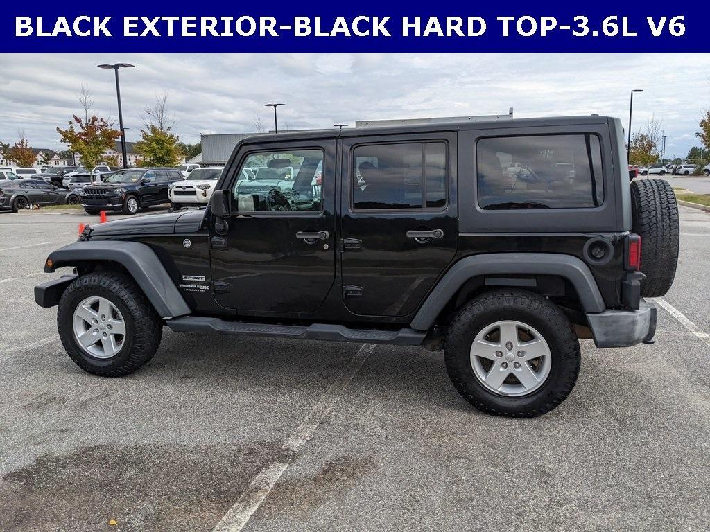 used 2018 Jeep Wrangler JK Unlimited car, priced at $19,877