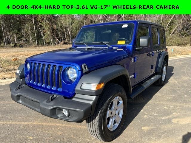 used 2020 Jeep Wrangler Unlimited car, priced at $29,756