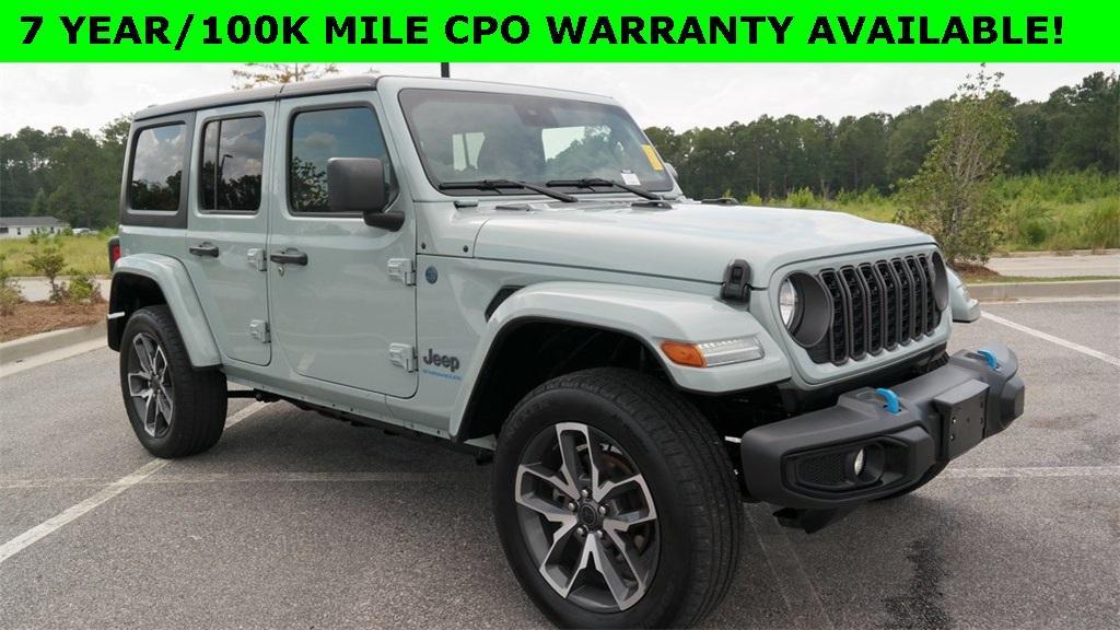 used 2024 Jeep Wrangler 4xe car, priced at $34,478