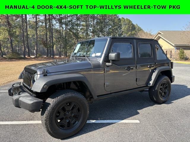 used 2016 Jeep Wrangler Unlimited car, priced at $13,477