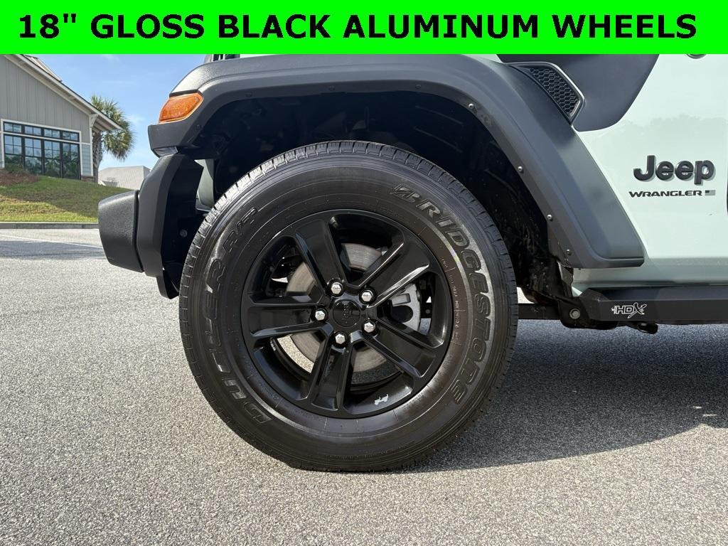 used 2023 Jeep Wrangler car, priced at $30,877