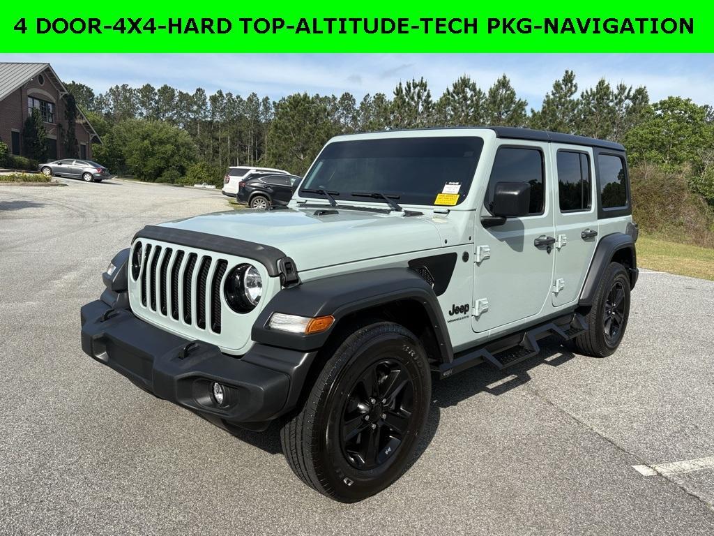 used 2023 Jeep Wrangler car, priced at $30,877