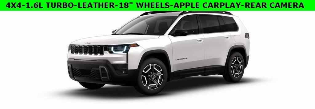 new 2026 Jeep Cherokee car, priced at $39,477