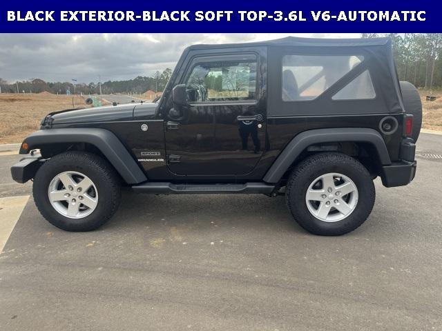 used 2016 Jeep Wrangler car, priced at $15,000