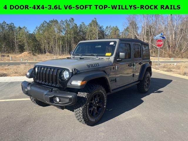 used 2021 Jeep Wrangler Unlimited car, priced at $30,993