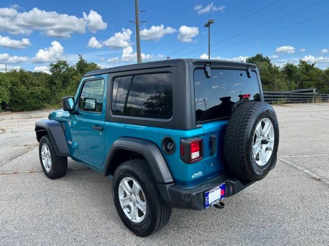 used 2020 Jeep Wrangler car, priced at $27,801