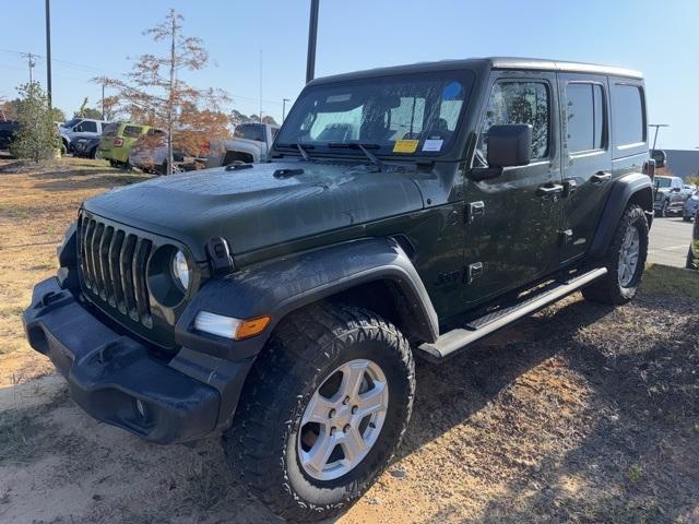 used 2021 Jeep Wrangler Unlimited car, priced at $31,277