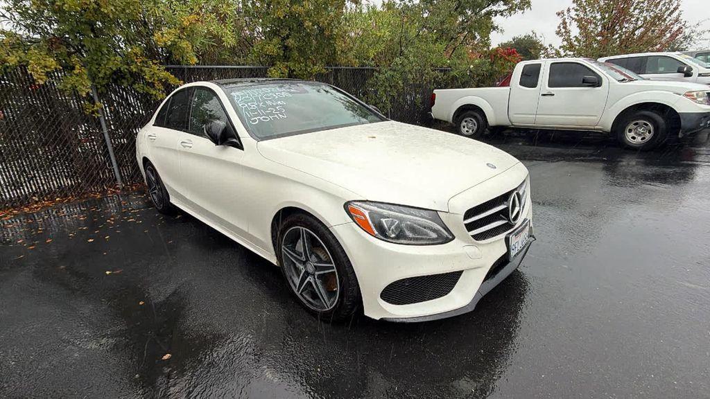 used 2017 Mercedes-Benz C-Class car, priced at $15,495