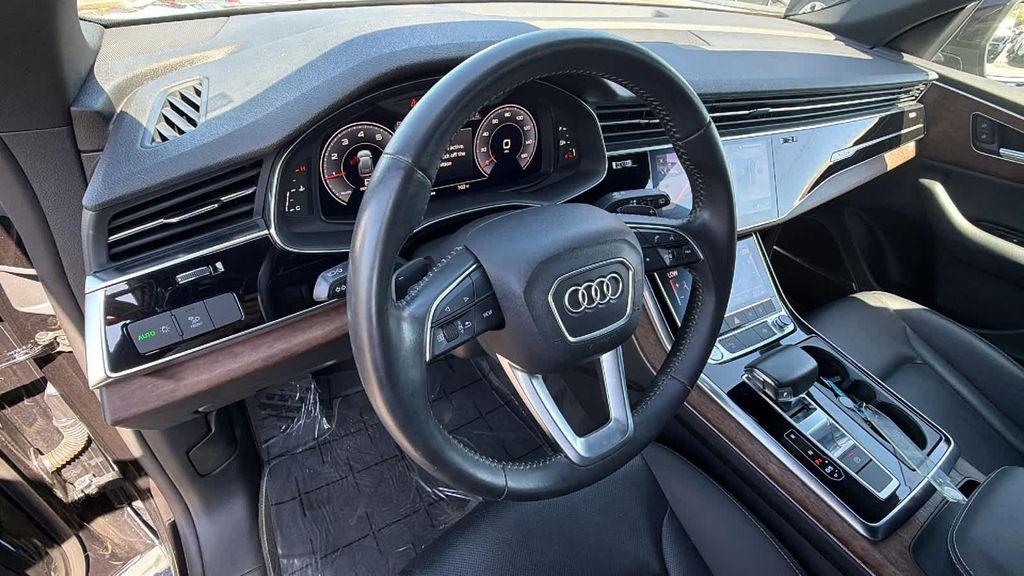 used 2019 Audi Q8 car, priced at $36,995
