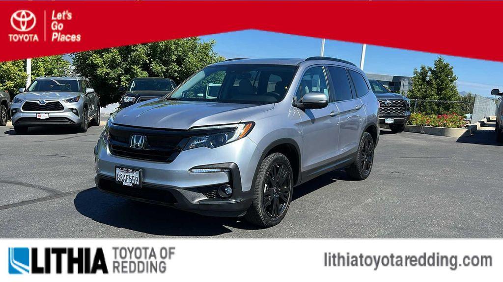 used 2021 Honda Pilot car, priced at $27,495