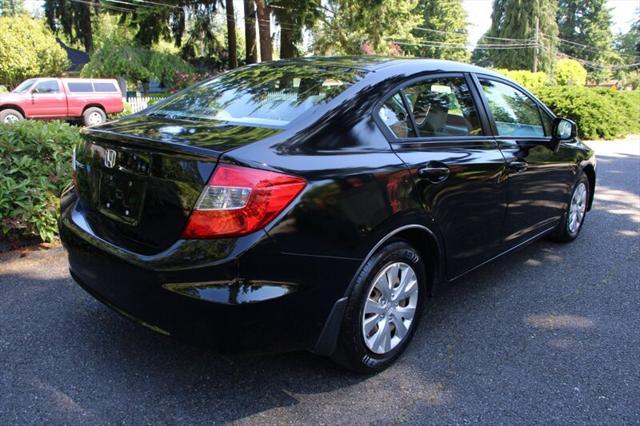 used 2012 Honda Civic car, priced at $7,995