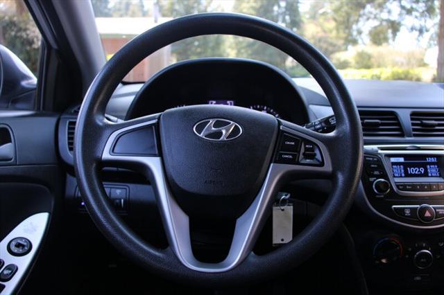 used 2015 Hyundai Accent car, priced at $7,499