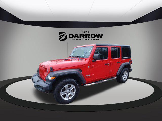 used 2018 Jeep Wrangler Unlimited car, priced at $22,449