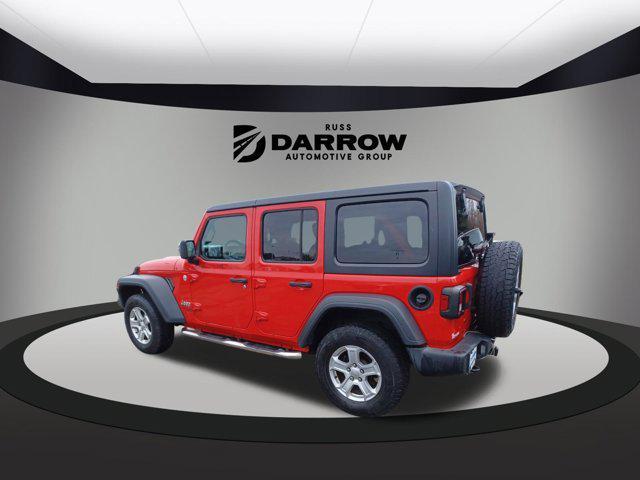 used 2018 Jeep Wrangler Unlimited car, priced at $22,449