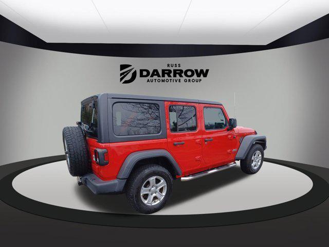 used 2018 Jeep Wrangler Unlimited car, priced at $22,449