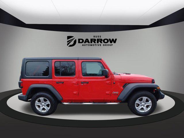 used 2018 Jeep Wrangler Unlimited car, priced at $22,449