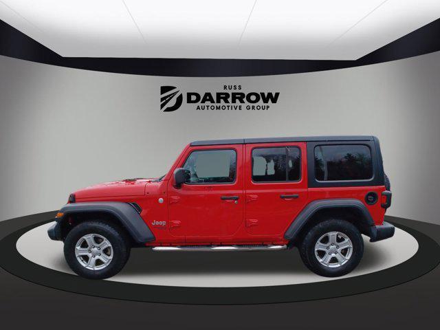 used 2018 Jeep Wrangler Unlimited car, priced at $22,449