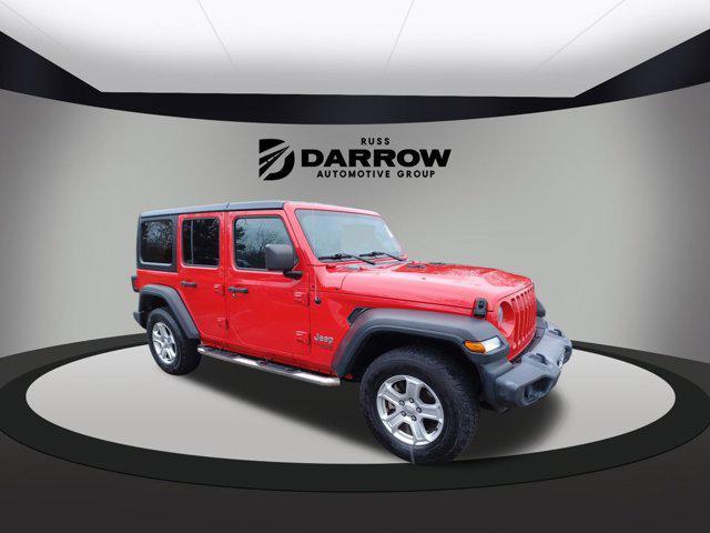 used 2018 Jeep Wrangler Unlimited car, priced at $22,449