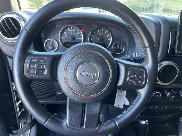 used 2017 Jeep Wrangler Unlimited car, priced at $25,016