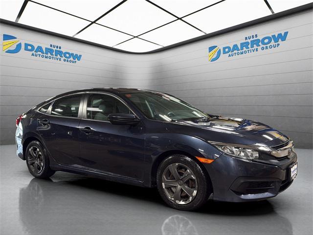 used 2018 Honda Civic car, priced at $17,137