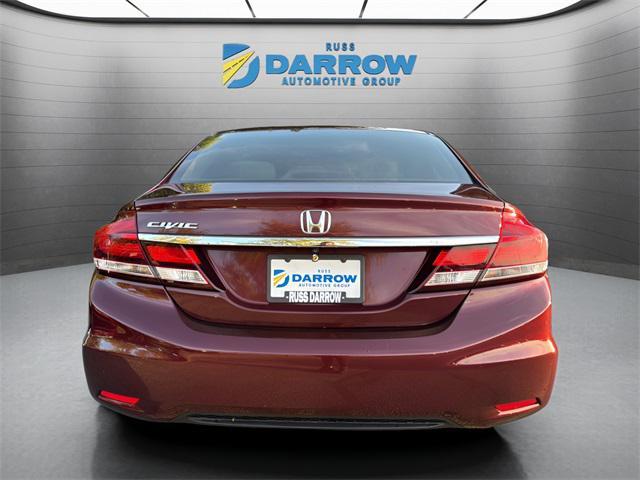 used 2015 Honda Civic car, priced at $13,404
